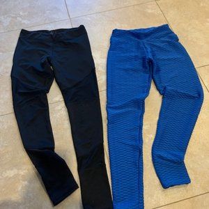 lot of 2 woman's workout leggings size s